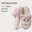 Thickened Warm Plush Soft Soled Cotton Slipper - LuxSable