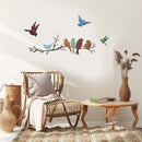 Bird Branch Wall Decoration Wall-mounted - LuxSable