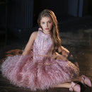 Feather Performance Dress