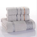 Three-piece cotton towel set - LuxSable