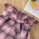 Girls Ruffle Top Set