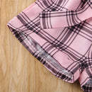 Girls Ruffle Top Set