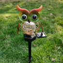 Solar Owl Lawn Lamp Outdoor Waterproof LED Garden Pathway Lighting Night Light Energy Saving Landscape Decor - LuxSable