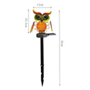 Solar Owl Lawn Lamp Outdoor Waterproof LED Garden Pathway Lighting Night Light Energy Saving Landscape Decor - LuxSable