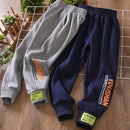 Printed Bouquet Feet Children's Cotton Sweatpants - LuxSable