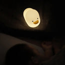 Nordic Cute Lovely Cartoon Dull Duck Led Night Light Silicone USB Charging NightLight Holiday Gifts Kids Room Bedside Bedroom - LuxSable