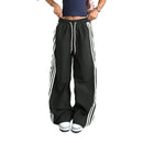 Womens Striped Track Pants