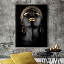 African Woman Decorative Painting - LuxSable