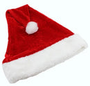Christmas Goods Christmas Dense Velvet Short Plush Santa Hat New Super Soft Christmas Hat - LuxSable