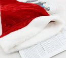 Christmas Goods Christmas Dense Velvet Short Plush Santa Hat New Super Soft Christmas Hat - LuxSable
