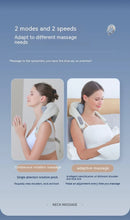 Shoulder And Neck Massage Instrument Neck Massager Neck Lifting Hot Compress Dredging Neck Trapezoid Muscle Clip Kneading - LuxSable