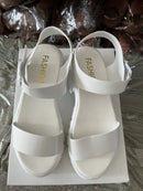 Women's Peep Toe Ankle-strap Buckle Platform Sandals - LuxSable