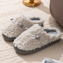 Non-slip Thickening Thermal Home Cotton Slippers - LuxSable