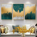 Abstract Landscape Wall Art Canvas Painting Nordic Poster - LuxSable