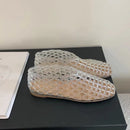 Korean-Style Hollow-Out Flats