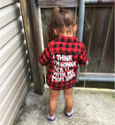 Girls Plaid Shirt