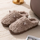 Non-slip Thickening Thermal Home Cotton Slippers - LuxSable