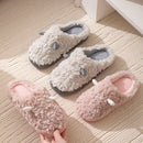Non-slip Thickening Thermal Home Cotton Slippers - LuxSable