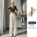 SpringAutumn New High-end Loose Straight-leg Pants That Hide Hips And Slim - LuxSable