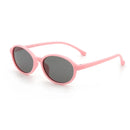 Children Oval Silicone Sunglasses - LuxSable