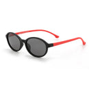 Children Oval Silicone Sunglasses - LuxSable