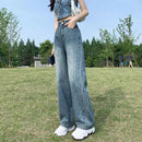 Slim Straight-leg Floor-length Pants Trendy Korean Style Versatile - LuxSable