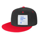 Children's Flat Brim Contrast Hip Hop Hat - LuxSable