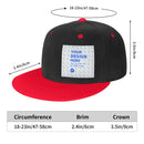 Children's Flat Brim Contrast Hip Hop Hat - LuxSable