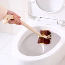 Imitation Wood Long Handle Toilet Brush - LuxSable