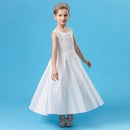Fashion Children's Long Summer Piano Performance Costume Dress - LuxSable