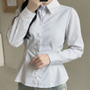 Womens Casual Striped Shirt