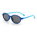Children Oval Silicone Sunglasses - LuxSable