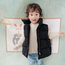 Down Cotton Vest Autumn And Winter Waistcoat Winter Clothing Children - LuxSable
