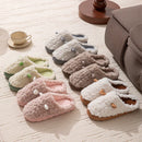 Non-slip Thickening Thermal Home Cotton Slippers - LuxSable