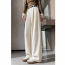 SpringAutumn New High-end Loose Straight-leg Pants That Hide Hips And Slim - LuxSable