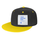 Children's Flat Brim Contrast Hip Hop Hat - LuxSable