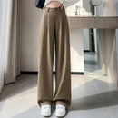 SpringAutumn New High-end Loose Straight-leg Pants That Hide Hips And Slim - LuxSable