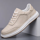 Casual Soft Leather Soft Bottom Men's Sneakers - LuxSable