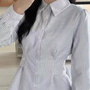 Womens Casual Striped Shirt