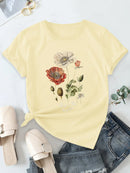 Womens Floral T-Shirt