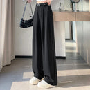 SpringAutumn New High-end Loose Straight-leg Pants That Hide Hips And Slim - LuxSable
