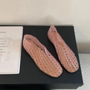 Korean-Style Hollow-Out Flats