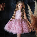 Feather Performance Dress