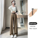 SpringAutumn New High-end Loose Straight-leg Pants That Hide Hips And Slim - LuxSable