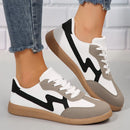 Fashionable Flat Casual Lace-up Student Sports Women's Board Shoes - LuxSable