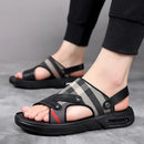 Height Increasing Leisure Sports Anti-slip Soft Bottom Beach Slippers - LuxSable