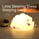Cute Silicone Night Lights Sheep Cartoon Bedroom Lamp For Children's Room Decor Rechargeable Timing Dimming Sleep Night Light - LuxSable
