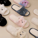 Thickened Warm Plush Soft Soled Cotton Slipper - LuxSable