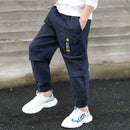 Boys' Casual Pants Spring And Autumn Decoration Body - LuxSable