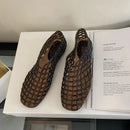 Korean-Style Hollow-Out Flats